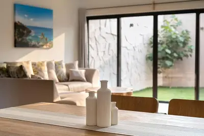 Zona de estar de Quiet 3BR Villa in La Punta, Private Pool!