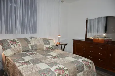 Cama o camas de una habitación en Departamento Aurora - Amplio Departamento Completo en Zona muy Tranquila de CDMX