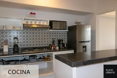 Una cocina o zona de cocina en Apartamento nuevo en Veracruz Centro