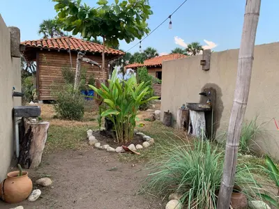Jardín al aire libre en Reserva Cerro Hermoso