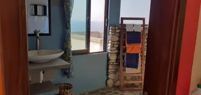 Un baño de Vista del Mar - Puerto Angel