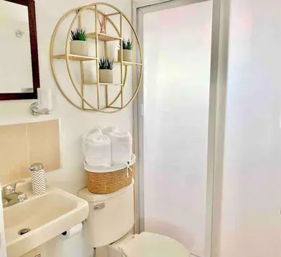 Un baño de Acogedora casa en Morelos
