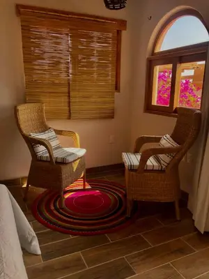 Zona de estar de Hotel Boutique casa la Malagueña