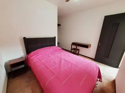 Cama o camas de una habitación en Casa Canseco