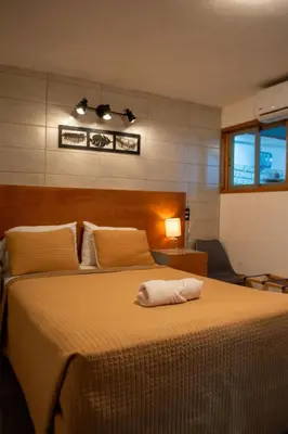 Cama o camas de una habitación en Casa Nieto