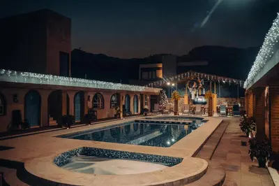 Piscina en o cerca de Casa Arcos Tepoztlán