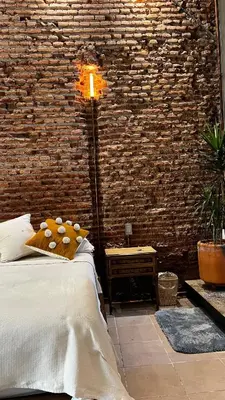 Cama o camas de una habitación en CASA PATO