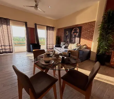 Zona de estar de Residencial Aéreo Albatros