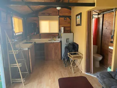 Una cocina o zona de cocina en Residencial Aéreo Albatros