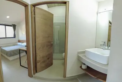 Un baño de Rooms Huatulco