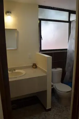 Un baño de Casa Shanti Oaxaca