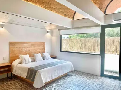 Cama o camas de una habitación en Casa Amaro