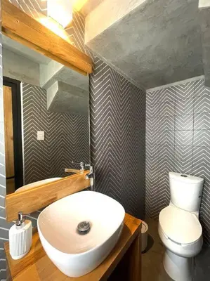 Un baño de Casa Amaro