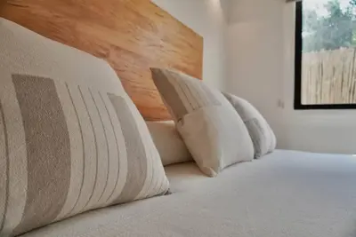 Cama o camas de una habitación en Casa Amaro