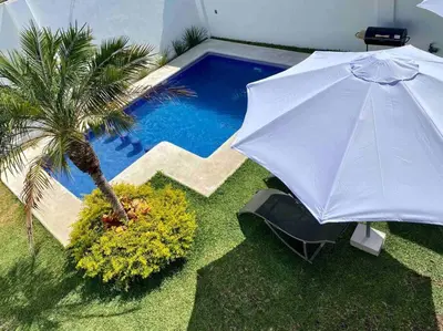 Piscina en o cerca de Casa More con alberca, jacuzzi, climatizada