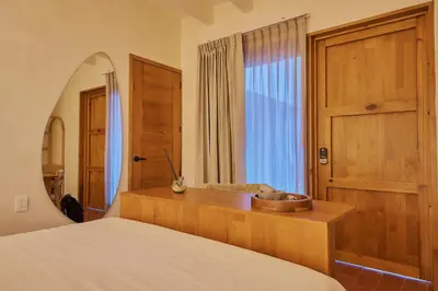 Cama o camas de una habitación en Hotel Materia