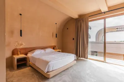 Cama o camas de una habitación en CASA BABEL