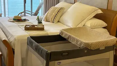 Cama o camas de una habitación en Depa de Lujo frente a Playa en Bahía de ACA - Sin Daños por OTIS-JOHN