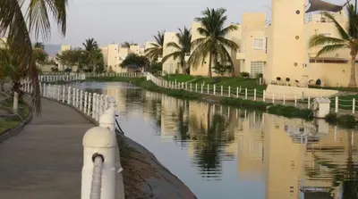 Vista de un río cerca de este apartamento