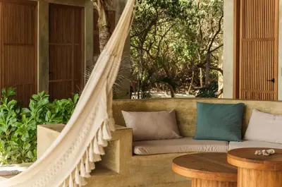 Zona de estar de UtopiAmar Beach House & Suites