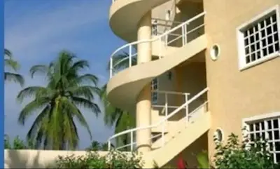 Un balcón o terraza de puente del mar, Acapulco Diamante
