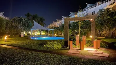 Piscina en o cerca de puente del mar, Acapulco Diamante