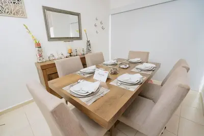 Zona de estar de Casa entera Alberca en Acapulco Diamante