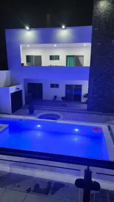 Piscina en o cerca de Habitaciones Casa Blanca Oaxtepec Tlayacapan