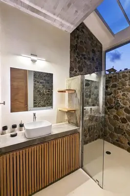 Un baño de Secret Paradise - Private Beach Eco-Villa