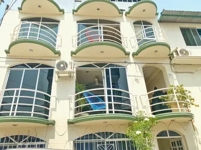 Un balcón o terraza de Sunset Apartament Starlink, Myhomepuertoescondido