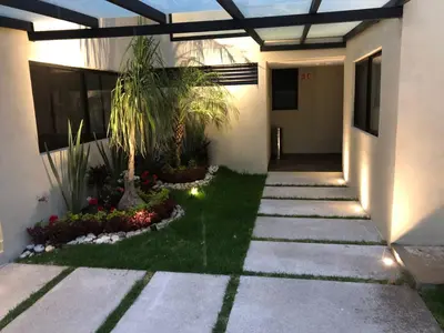 Jardín al aire libre en Casa Tlaxcalli by Beddo Hoteles