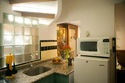 Una cocina o zona de cocina en Chalet del Carmen, Coyoacán
