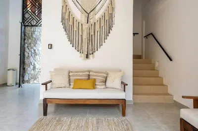Zona de estar de Casa Ita Surf - Adults Only