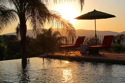 Paisaje cerca de este hotel