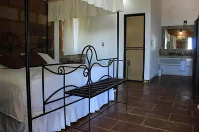 Cama o camas de una habitación en Wellness Center El Secreto
