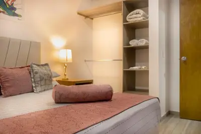Cama o camas de una habitación en Santuario De Luna, Departamento
