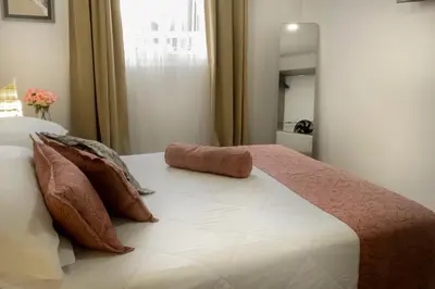 Cama o camas de una habitación en Santuario De Luna, Departamento