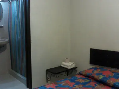 Cama o camas de una habitación en Hotel San Andres