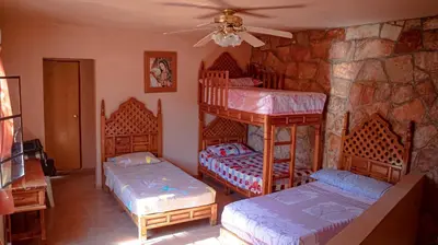 Cama o camas de una habitación en Casa YilZil