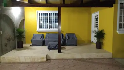 Zona de estar de Casa Vacacional La Arcada