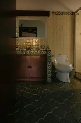 Un baño de Villas Mexiko