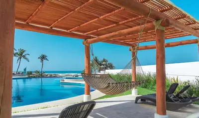 Piscina en o cerca de Acapulco diamante, club de playa privado, canchas pádel para 8 huéspedes