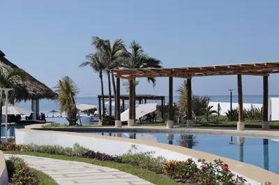 Piscina en o cerca de Acapulco diamante, club de playa privado, canchas pádel para 8 huéspedes