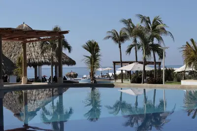 Piscina en o cerca de Acapulco diamante, club de playa privado, canchas pádel para 8 huéspedes