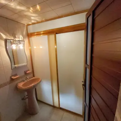 Un baño de Departamento San Francisco. 4 personas