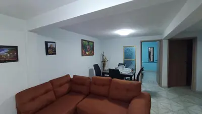 Zona de estar de Departamento San Francisco. 4 personas