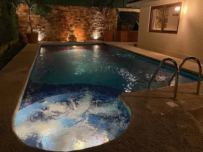 Piscina en o cerca de Casa Brisa en Burgos Cuernavaca