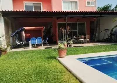 Piscina en o cerca de Casa Colibrí Ahuatepec Cuernavaca
