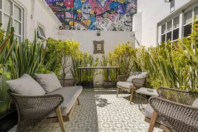 Zona de estar de LOVELY LOFT COYOACAN (CHABELA)