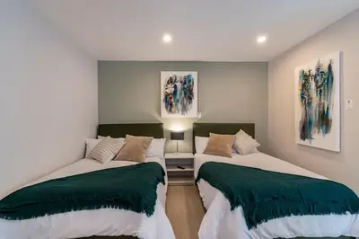 Cama o camas de una habitación en LOVELY LOFT COYOACAN (DIEGO)